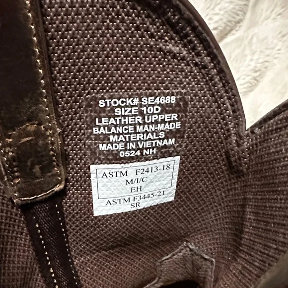 Justin Boots Dark Brown Western Boots - Picture 6 of 7